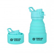 Silicone Folding Handle Mug Outdoor Sports Water Bottle